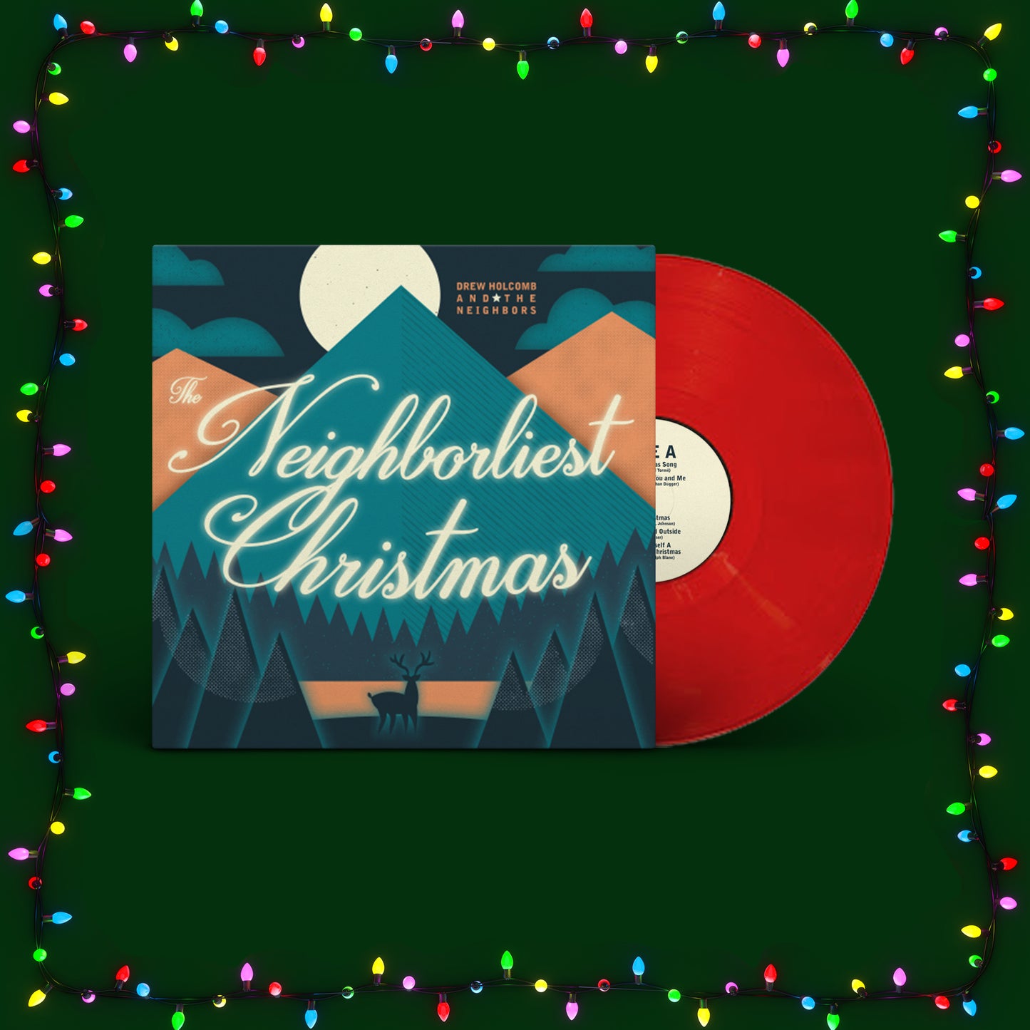 Neighborliest Christmas Vinyl - Limited Edition Red