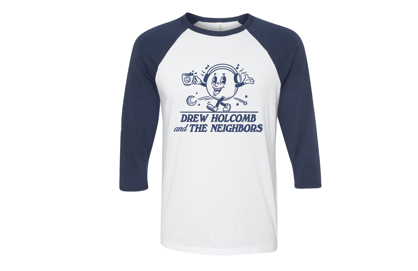 "Drew Holcomb & the Neighbors" Baseball Tee