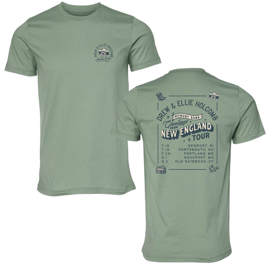 New England Memory Bank Tour Tee