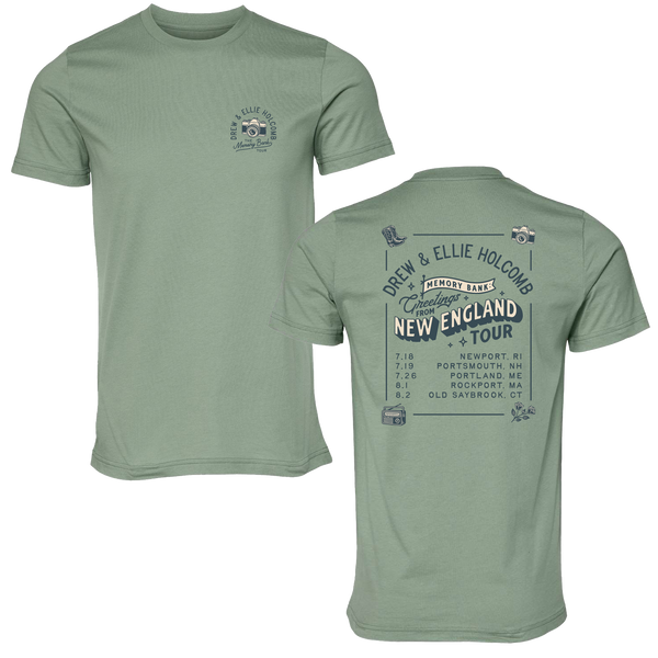 New England Memory Bank Tour Tee