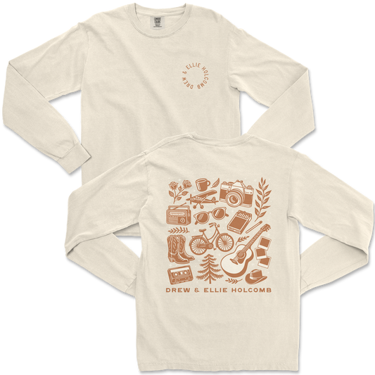 LS Ivory Collage Tee