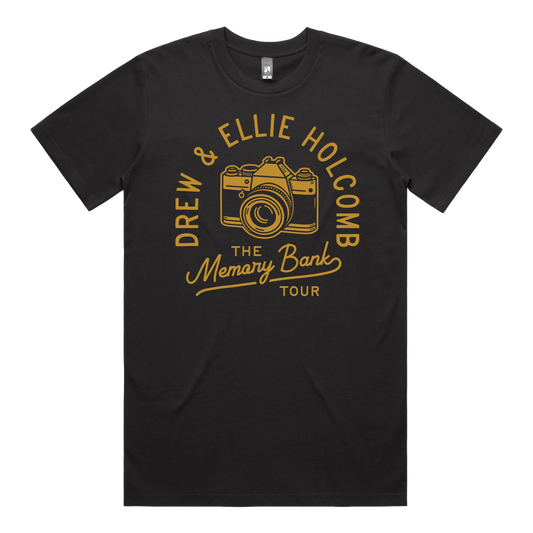 Memory Bank Tour Tee Black