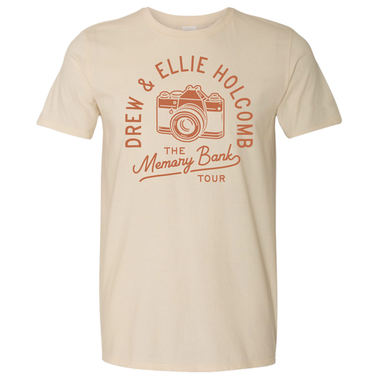 Memory Bank Tour Tee Natural