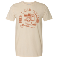 Memory Bank Tour Tee Natural